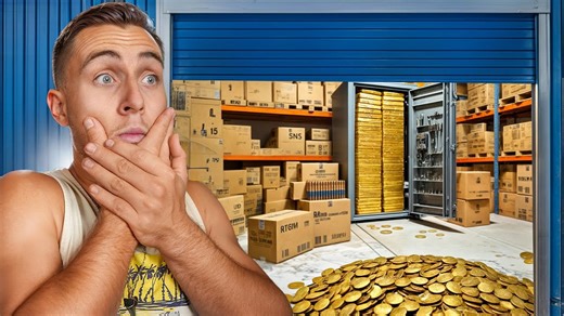 What happens when a massive safe has been hidden for years