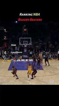 Ranking NBA Buzzer Beaters!