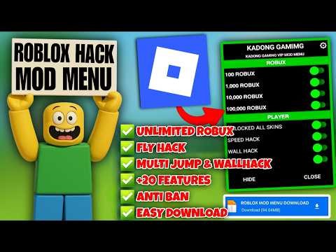 roblox mod menu unlimited robux latest version | Mod Apk Last updat 2026
