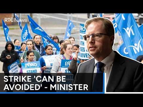 Public service strike 'can be avoided', says minister | RTÉ News