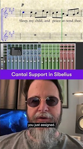 Bring your scores to life with Cantai in Sibelius!