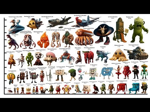 [PART 6] BRAINROT HEIGHT COMPARISON + ORIGINAL VOICE + Steal a Brainrot Italian Indonesian BRAINROT