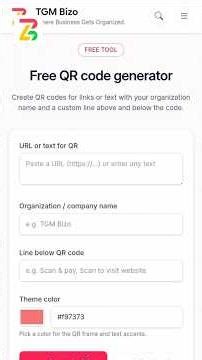 Create QR Codes in Seconds (100% FREE Tool 🔥)