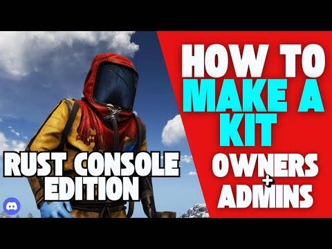 How to Make a Kit in Rust Console Edition (Easiest Method) 2026