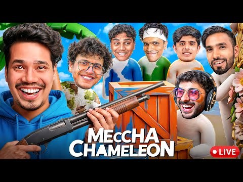 MECCHA CHAMELEON WITH PRO YOUTUBERS 😎