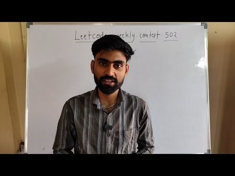 Leetcode Weekly Contest 502 Solutions | DSA | Competitive Programming