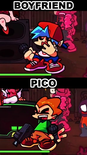 BOYFRIEND VS PICO [Stan] [Nightmare Funkin'] (FNF MOD) #shorts