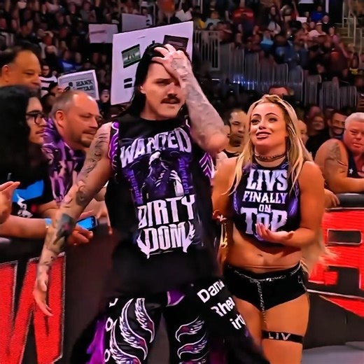 Liv Morgan And Dominik Mysterio Together Edit ☠️🔥#wwe#short#edit