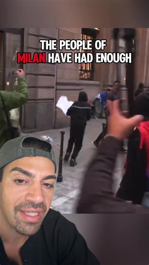 Looters are now being stopped by the people of Milan as they have had ENOUGH