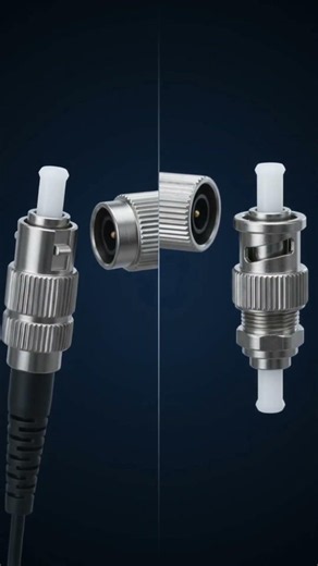 Fiber Optic Connectors Explained SC, LC, FC, ST & APC vs UPC #Shorts