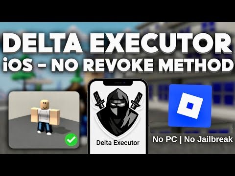 Install Delta Executor Mobile NEW Update on iOS | BEST Roblox Executor on iPhone & iPad (No Revoke)