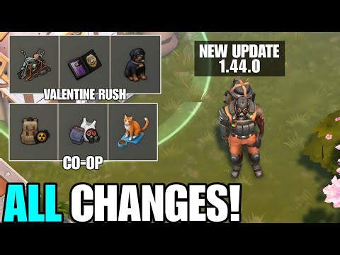 ALL CHANGES IN NEW UPDATE 1.44.0! - CO-OP & VALENTINE RUSH EVENT! - Last Day on Earth: Survival