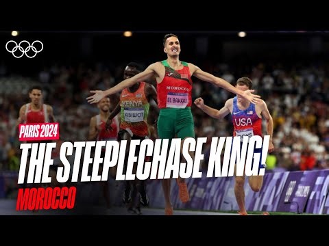 El Bakkali Defends His Title! 🥇🇲🇦 | Best of Morocco at Paris 2024 | Anthems