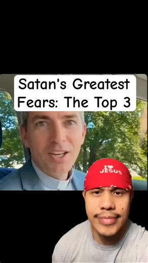 What Satan fears! He FEARS CHRIST, JESUS CHRIST✝️From my own experience... I agree with this man 100%