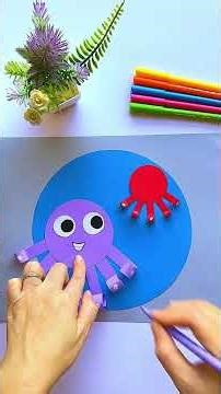 How to Make a Cute Octopus 🐙 | Simple & Beautiful DIY Craft