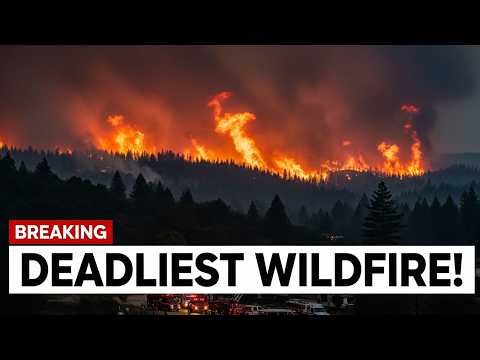 BREAKING: California MASSIVE Wildfire SHOCKS Scientists — Deadliest Blaze In 50 Years