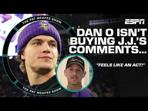 Dan O feels J.J. McCarthy's comments on Vikings’ QB situation feel like an ‘act’ 👀 | Pat McAfee Show