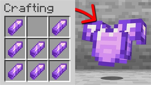 Minecraft, but there are custom crafts