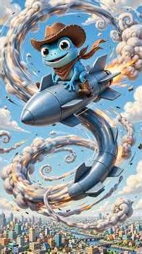Crazy Frog - Axel F — 1min cartoon recap