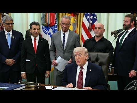 Watch: Trump signs executive order easing U.S. restrictions on psychedelic research