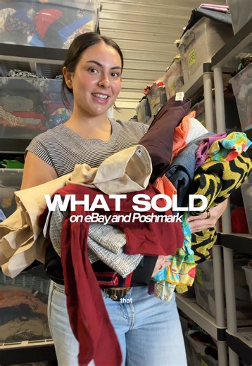 Here’s everything that sold this weekend on eBay and Poshmark as a full time fashion reseller how much I made at the end ⭐️⭐️💛🌱 #reseller #whatsold #whatsoldonebay #ebayseller #poshmarkseller