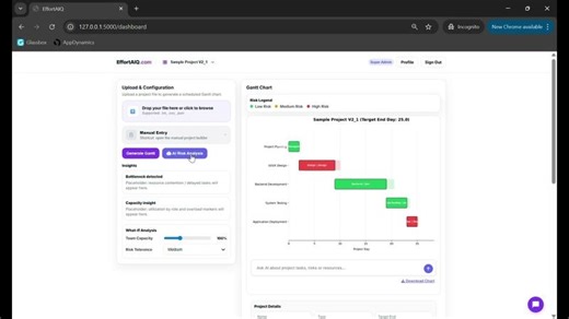 EffortAIQ MVP demo | Smadar (Sam) Simkin