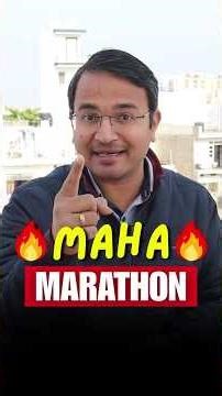 12th Maths Maha Marathon @4:00PM