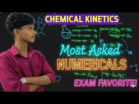 First Order Reaction Numericals | Most Asked Board Exam Questions | Class 12 Chemical Kinetics 2026