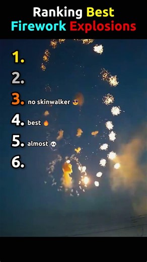 Ranking Best Firework Explosions #fireworks #usa