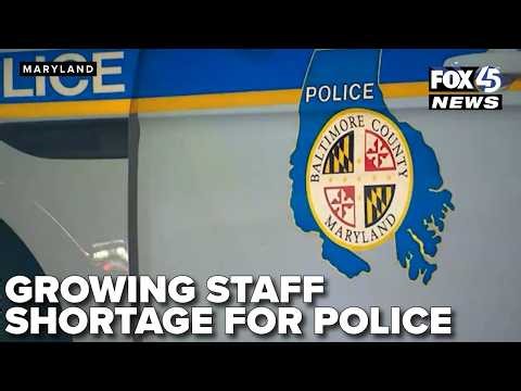 Baltimore County police face officer shortage as police union cites higher vacancy count