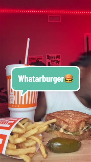 Eating Whataburger at 3 AM #whataburger #foodreview #fastfood #mukbang #tastetest