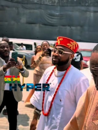 Davido at Zlatan's Wedding – Davido Happy Pass for This Wedding