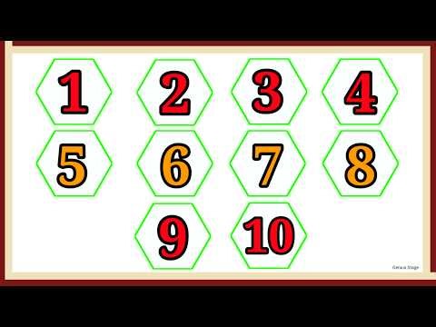 Toddler Learning Counting 1 2 3 4 5 6 7 8 9 10 | Count | One Two Three | Preschool Counting | 123456
