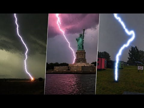 Incredible Lightning Strikes You Won’t Believe ⚡😱”