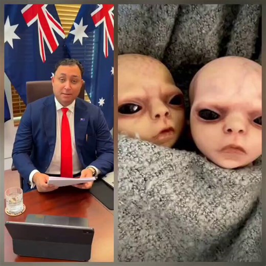 Australian politician Ralph Babet drops a major April fools day joke, saying aliens are living among us, including alien-human hybrids.“I have been briefed this morning.”“There are aliens in Area 51.”