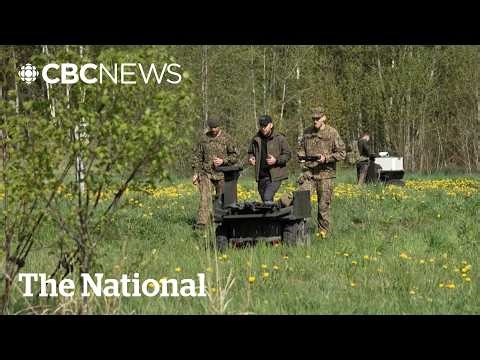 Ukrainians train Canadian troops as drone warfare moves to the ground
