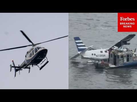 RAW AUDIO: NYPD Chopper Responds To Distress Call After Small Plane Crashes Into East River