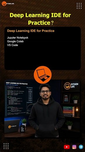 Best Deep Learning IDEs for Practice | Tools Every AI Student Should Know | PythonLife
