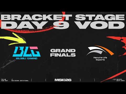 BLG vs HLE | 결승전 | MSI 2026