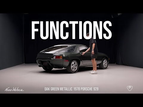 1978 Porsche 928 5-Speed | Functions