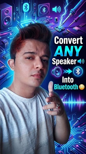 Convert ANY Speaker Into Bluetooth 🔊 DIY Tech Trick