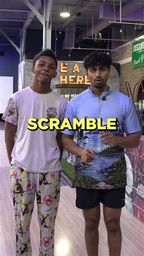 2-Man Bowling Scramble with a High School Captain! 🎳