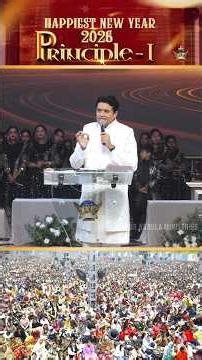 Happiest New Year 2026 Principle - I #newyear2026 #ankurnarulaministries #apostleankuryosephnarula