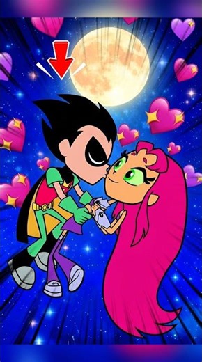 Robin e Starfire si sono finalmente baciati! 😱 (Quel momento è arrivato)