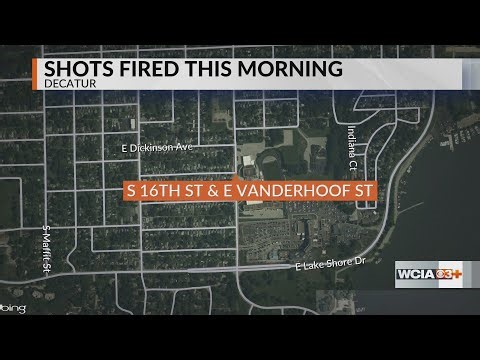 Decatur Police investigating after house shot Sunday morning