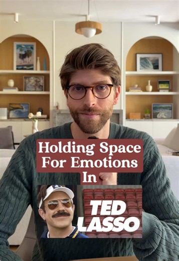 Ted Lasso: scene showing co-regulation and emotion regulation