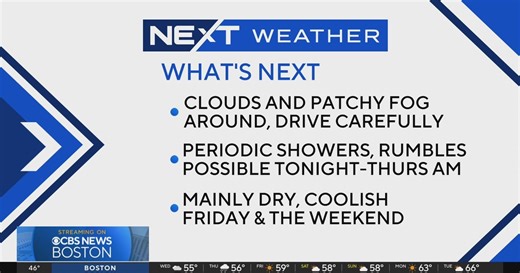 Next Weather: WBZ morning forecast for April 29, 2026