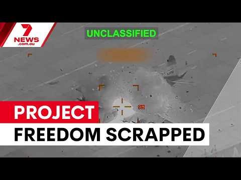 Trump suspends Project Freedom mission after one day | 7NEWS