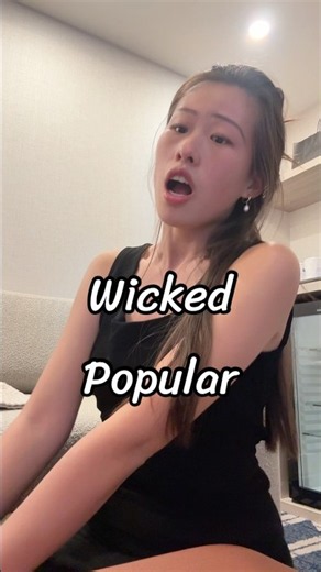 Popular - Wicked #musical #musicaltheatre #cover #popular #singing #broadway #wicked