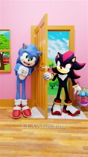 SONIC’S DOOR PRANK 😂🤣#sonic #memes #funny #shorts